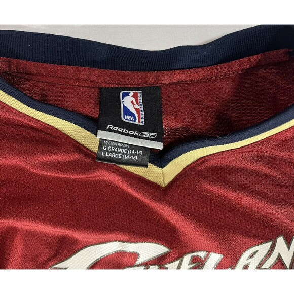 Reebok Lebron James Cleveland Cavalier’s #23 Youth Large (14-16) Jersey - Picture 7 of 8
